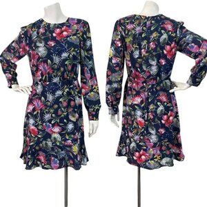 J. Crew Floral Printed Mini Dress